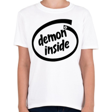 PRINTFASHION Demon Inside - Gyerek póló - Fehér gyerek póló