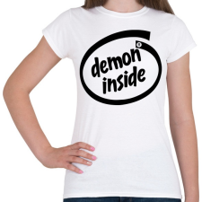 PRINTFASHION Demon Inside - Női póló - Fehér női póló