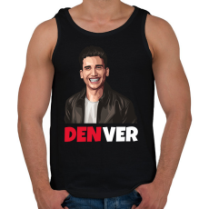 PRINTFASHION DENVER - Férfi atléta - Fekete