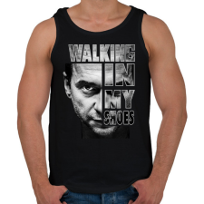 PRINTFASHION Depeche Mode - Férfi atléta - Fekete atléta, trikó