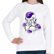 PRINTFASHION Dermesztő - Női pulóver - Fehér női pulóver, kardigán