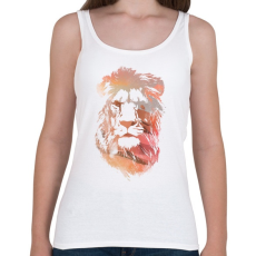 PRINTFASHION Desert lion - Női atléta - Fehér