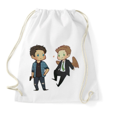 PRINTFASHION Destiel // Deancas - Sportzsák, Tornazsák - Fehér tornazsák