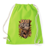 PRINTFASHION Deszka vagy halál - Sportzsák, Tornazsák - Limezöld