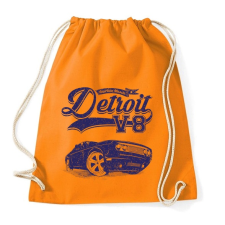 PRINTFASHION Detroit V8 - Sportzsák, Tornazsák - Narancssárga tornazsák