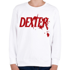 PRINTFASHION Dexter - Gyerek pulóver - Fehér gyerek póló