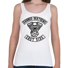 PRINTFASHION DHE - Női atléta - Fehér női trikó