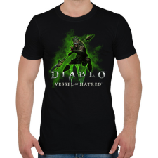 PRINTFASHION Diablo 4 - Férfi póló - Fekete férfi póló