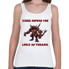 PRINTFASHION Diablo - Női atléta - Fehér