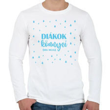 PRINTFASHION Diákok könnyei - Bögre - Férfi hosszú ujjú póló - Fehér férfi póló