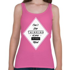 PRINTFASHION Diamond mind  - Női atléta - Rózsaszín