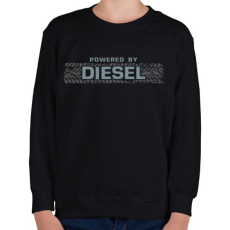 PRINTFASHION Diesel - Gyerek pulóver - Fekete