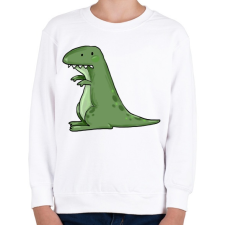 PRINTFASHION Dínó - Gyerek pulóver - Fehér gyerek pulóver, kardigán