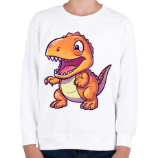 PRINTFASHION dino - Gyerek pulóver - Fehér