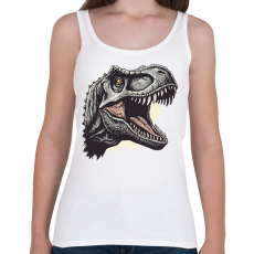PRINTFASHION Dino - Női atléta - Fehér