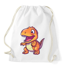 PRINTFASHION dino - Sportzsák, Tornazsák - Fehér tornazsák
