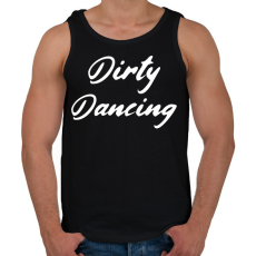 PRINTFASHION DIRTY DANCING - Férfi atléta - Fekete