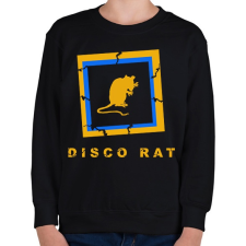 PRINTFASHION DISCO RAT - Gyerek pulóver - Fekete gyerek pulóver, kardigán