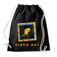 PRINTFASHION DISCO RAT - Sportzsák, Tornazsák - Fekete tornazsák