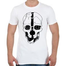 PRINTFASHION Dishonored - Férfi póló - Fehér