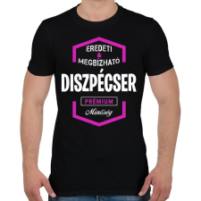 PRINTFASHION Diszpécser prémium minőség - Férfi póló - Fekete férfi póló