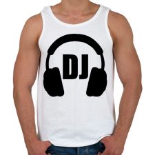 PRINTFASHION Dj - Férfi atléta - Fehér női trikó