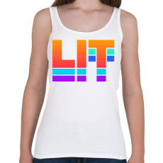 PRINTFASHION DJ LIT - Női atléta - Fehér