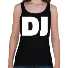 PRINTFASHION Dj - Női atléta - Fekete