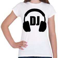 PRINTFASHION Dj - Női póló - Fehér női póló