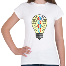 PRINTFASHION Dns izzó - Női póló - Fehér