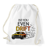 PRINTFASHION Do you even drift - Sportzsák, Tornazsák - Fehér