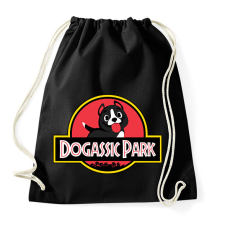 PRINTFASHION Dogassic Park - Sportzsák, Tornazsák - Fekete kézitáska és bőrönd