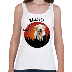 PRINTFASHION Dogzilla - Női atléta - Fehér