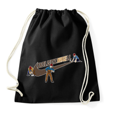 PRINTFASHION dolgoznikell - Sportzsák, Tornazsák - Fekete tornazsák