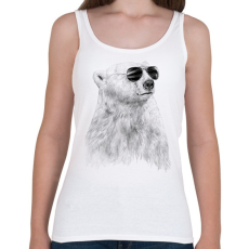 PRINTFASHION Don't let the sun go down - Női atléta - Fehér