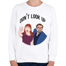 PRINTFASHION Don't look up - Gyerek pulóver - Fehér gyerek pulóver, kardigán