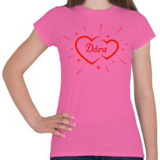PRINTFASHION Dóra - Női póló - Rózsaszín
