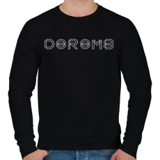 PRINTFASHION DOROMB  - Férfi pulóver - Fekete