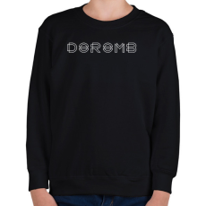 PRINTFASHION DOROMB  - Gyerek pulóver - Fekete