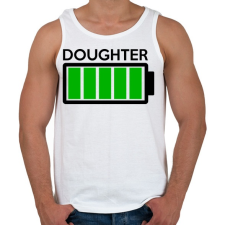 PRINTFASHION DOUGHTER - Férfi atléta - Fehér atléta, trikó