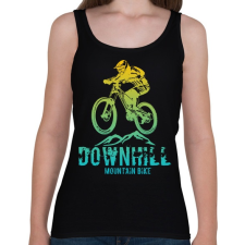 PRINTFASHION downhill - Női atléta - Fekete női trikó