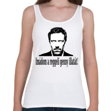 PRINTFASHION dr hause - Női atléta - Fehér női trikó