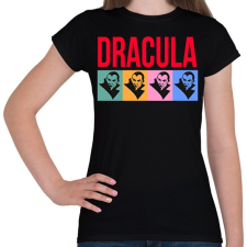 PRINTFASHION Dracula - Női póló - Fekete női póló