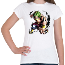 PRINTFASHION dragon ball broly - Női póló - Fehér női póló