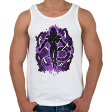 PRINTFASHION Dragon Ball - Dermesztő - Férfi atléta - Fehér atléta, trikó