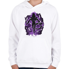 PRINTFASHION Dragon Ball - Dermesztő - Gyerek kapucnis pulóver - Fehér gyerek pulóver, kardigán