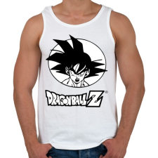 PRINTFASHION dragon-ball - Férfi atléta - Fehér atléta, trikó