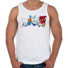 PRINTFASHION dragon ball - Férfi atléta - Fehér