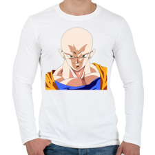 PRINTFASHION Dragon Ball - Férfi hosszú ujjú póló - Fehér férfi póló
