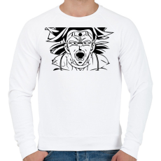 PRINTFASHION Dragon Ball - Férfi pulóver - Fehér